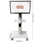 Oral Scanner Computer Laptop Oral Stand OS-1 All In One Touch Control Dental Cart Medical Trolley Cart For Dentistry