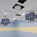 BT-LED255 Ceiling Double Head Dome Cold Light Led Operating Lamp Medical Surgical Lights Whole Price Operation Lamp 7 Days