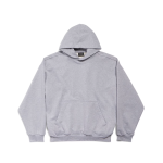 Men's Patch Guard-Robe Medium Fit Hoodie Grey & Silver