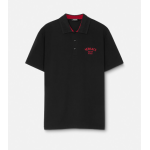 Embroidered Versace Milano Stamp Polo Shirt