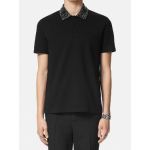 Crystal Leopard Polo Shirt