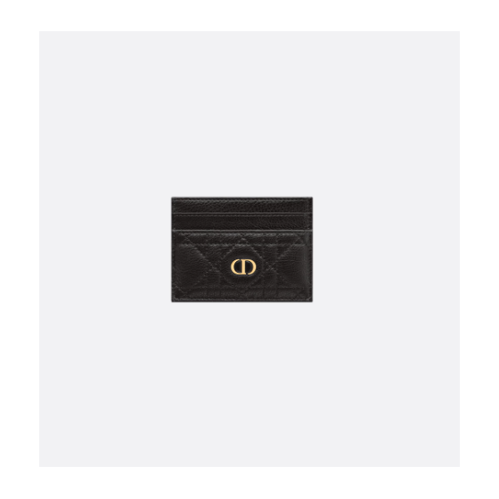 Black Supple Cannage Calfskin
