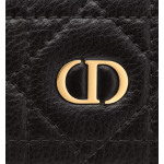 Black Supple Cannage Calfskin