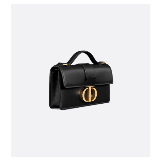Black smooth calfskin