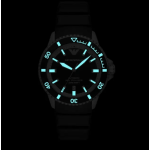 Men's Large Dial Tire Pattern Adjustable Diving Mechanical Watch