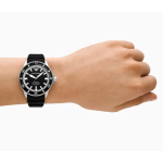 Men's Large Dial Tire Pattern Adjustable Diving Mechanical Watch