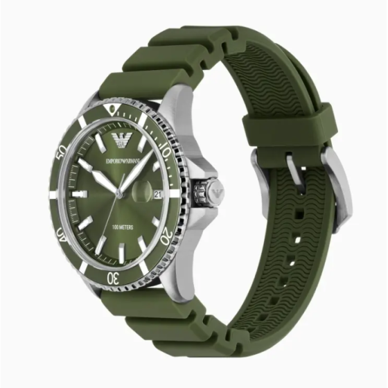 Men's Large Dial Tire Pattern Pin Buckle Sports Quartz Watch