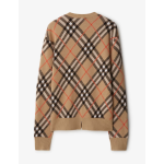 Check Wool Blend Sweater