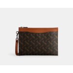Hitch Pouch with Horse and Carriage Print