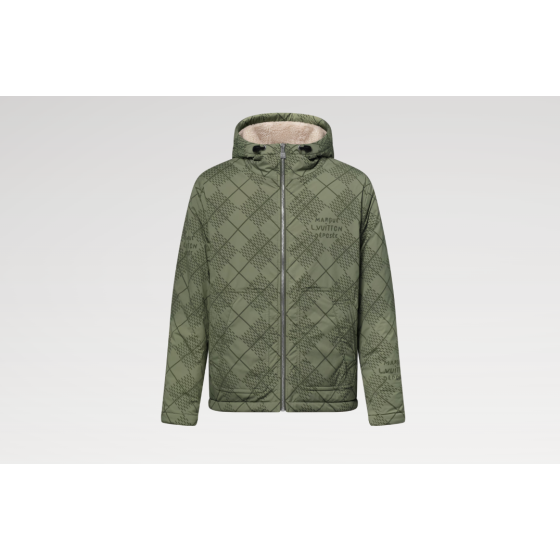 Reversible Nylon And Fleece Windbreaker