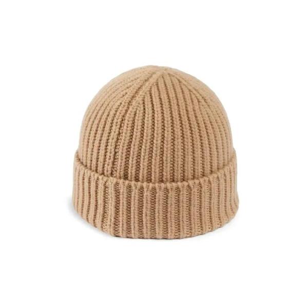 Wool and cashmere blend hat with Double G