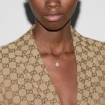 Gucci Flora series 18K yellow gold necklace