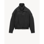 Sheepskin bomber jacket