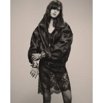 Sheepskin bomber jacket