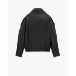 Sheepskin bomber jacket