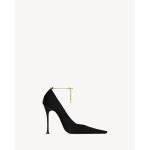 RÉGINE crepe satin pumps