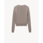 Hollow cashmere sweater