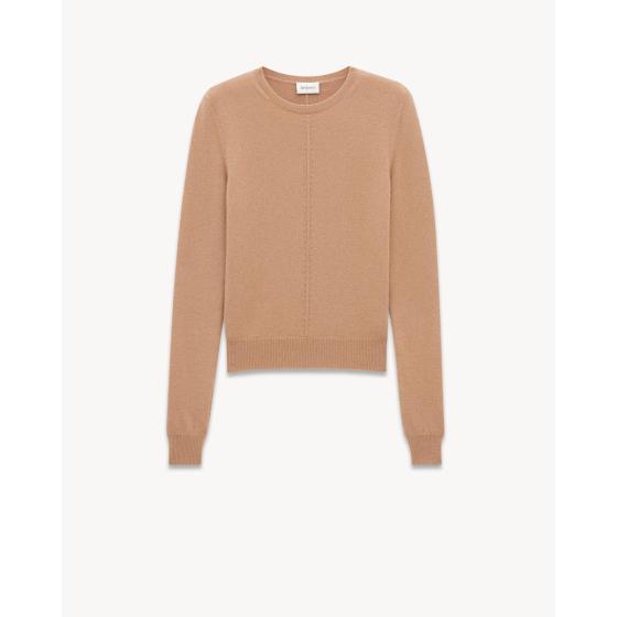 Hollow cashmere sweater