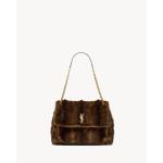 Large NIKI shearling bag