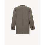 Wool gabardine jacket