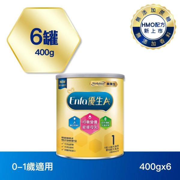 [Newly upgraded formula] Enfa A+ Eugenics Infant Formula (New formula) _400gx6 cans