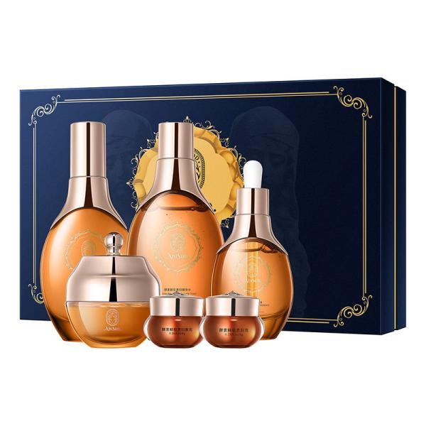 Christmas Gift Anti Aging Anti-wrinkle Beauty Care Facial Cream Fresh Skin Lady Serum Skin Care Set