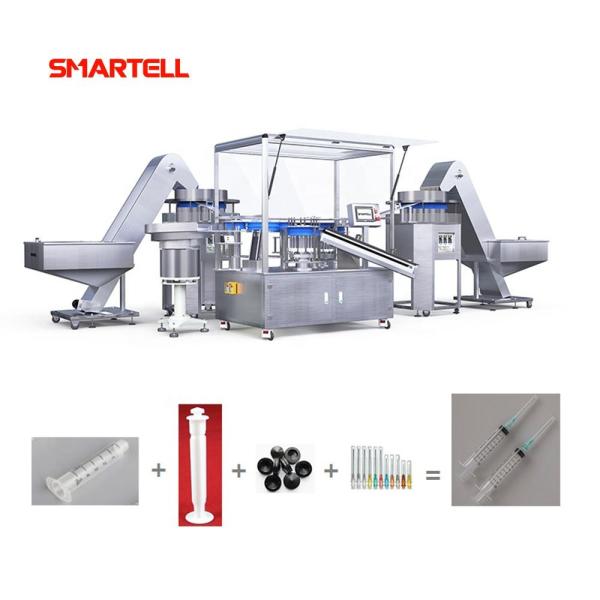Automatic Full Medical Needle And Syringe Production Line 1ml-60ml