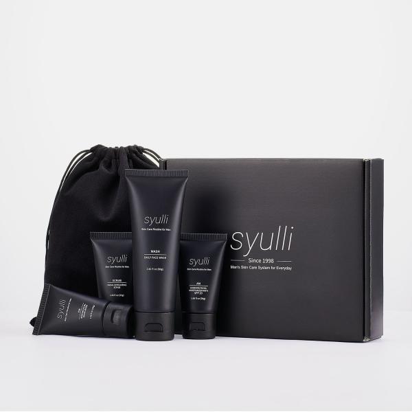 Private Label Natural Organic Face Skin care Products Clean Anti Acne Moisturizing Whitening Repair SkinCare Set For Men
