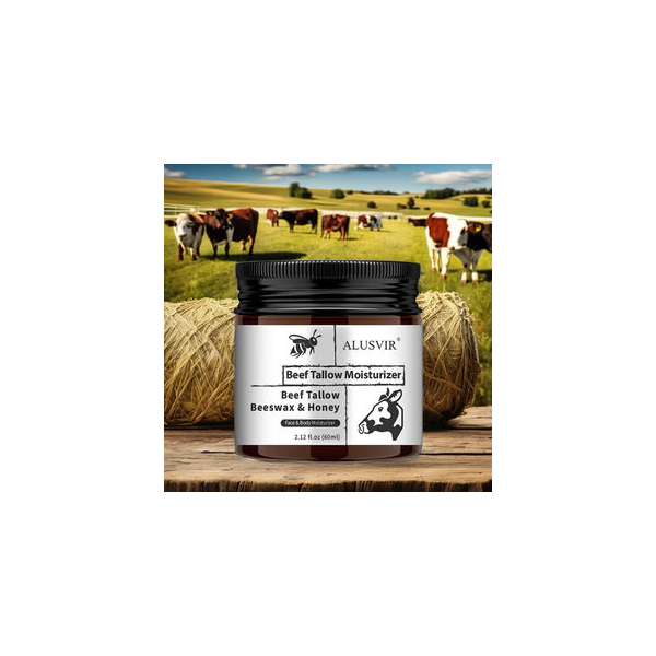 Private Label Grass Fed Beauty Skin Care Products Beef Tallow And Honey Moisturizing Hydrating Face Body Moisturizer Cream Balm