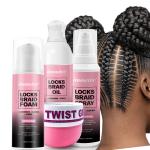 Braid Gel Series Hair Care Essential Oil Braid Sheen Refresher Long Lasting Soothes Braiding Oil