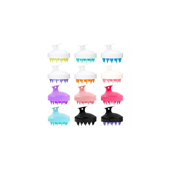 Silicone Scalp Scrubber Haircare Massager Clarifying Scalp Care Brush For Hair Growth Scalp Massage Tool