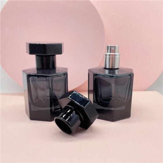 30ml Women Black Glass Fragrance perfume Spray Refill Bottles