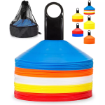Wholesale Football Equipment Colorful Speed Sports Plastic Soccer Football Cones Training Agility Football Disc Cone Set