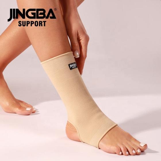 JINGBA Factory Supply Foot Ankle Support High Compression Elastic Sports Ankle Sleeves Socks Plantar Fasciitis for Women and Men