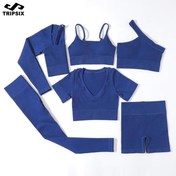 Wholesale Outdoor Sport Fitness Yoga Wear Gym Female Set Sportswear 2 Piece Set Women Gym Fitness Sets Two